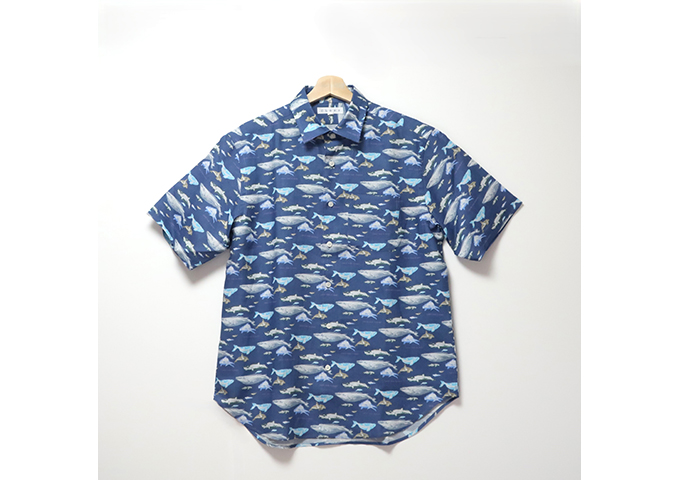 CLOFT／半袖シャツ　クジラ
