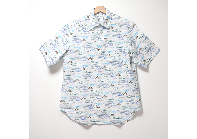CLOFT／半袖シャツ　クジラ